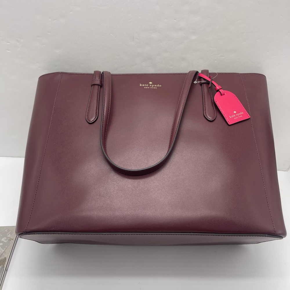 Kate Spade New York SCHUYLER MEDIUM TOTE Shoulder Bag 
Cherrywood 
NWT - Picture 10 of 16
